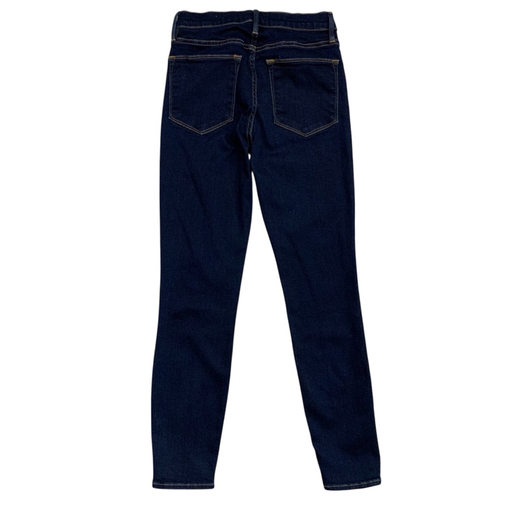 FRAME Denim Le High Skinny Crop Stretch Jeans Size 24 - Picture 4 of 10